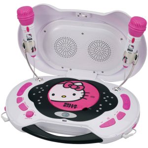 hello kitty karaoke machine cd